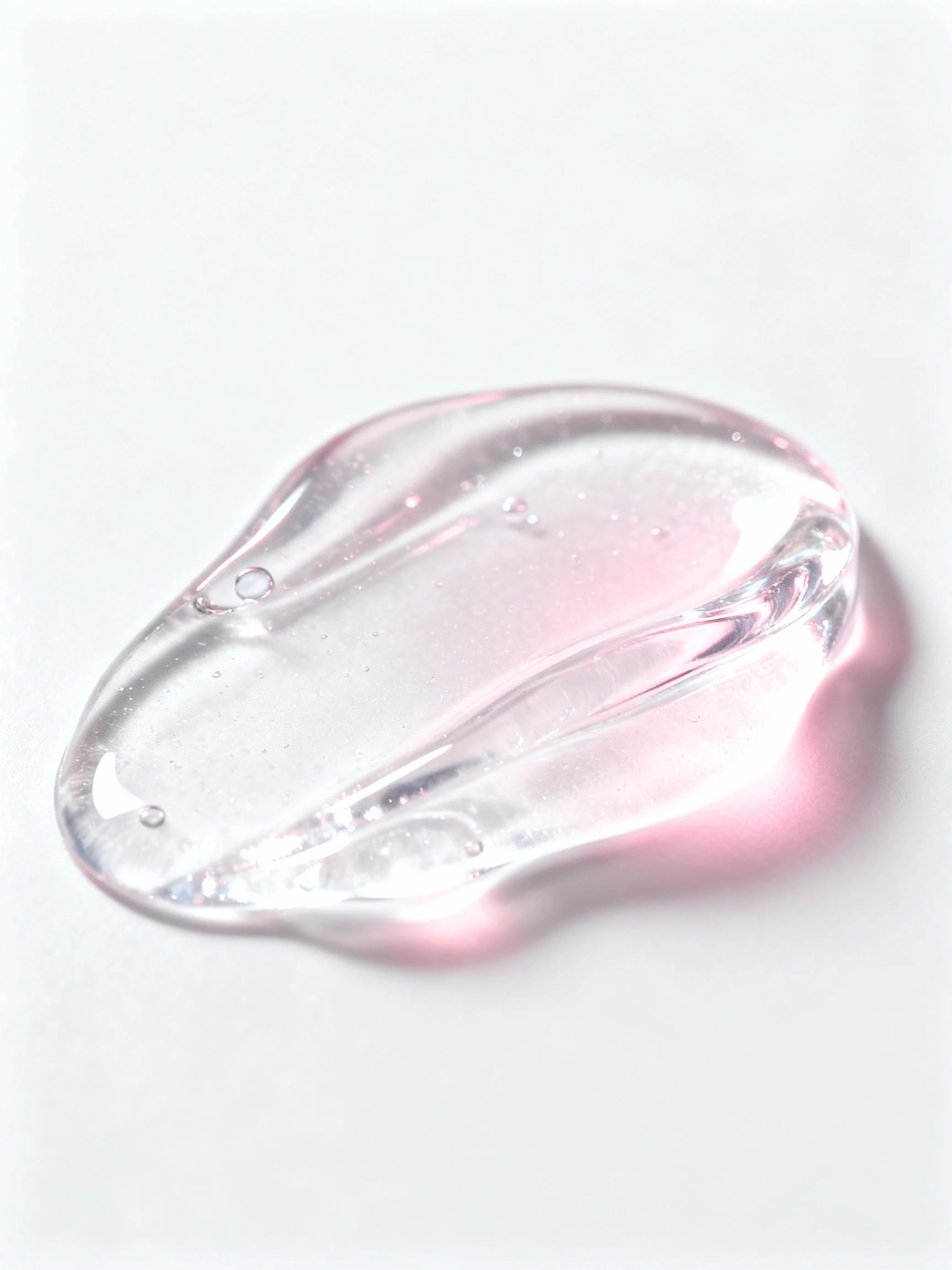 Ein durchsichtiges Gel Hyaluronsäure