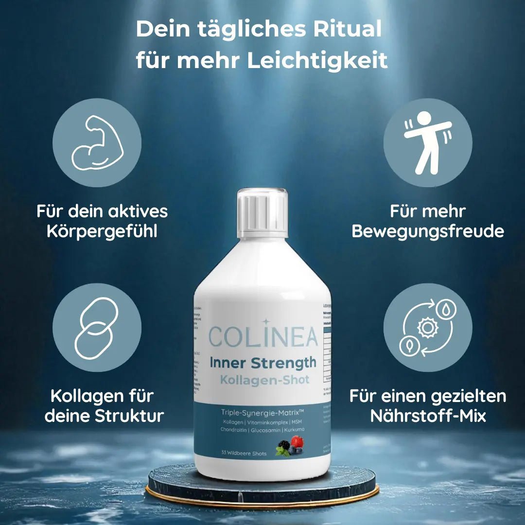 Inner Strength Kollagen - Shot mit Triple - Synergie - Matrix™ - Colinea