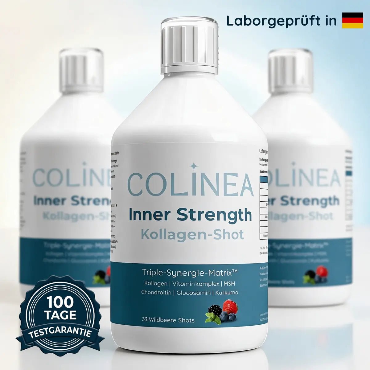 Inner Strength Kollagen-Shot mit Triple-Synergie-Matrix™ - Colinea