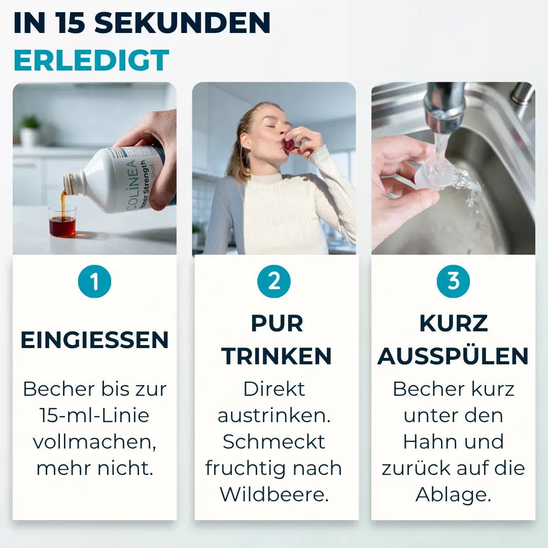 Inner Strength Kollagen-Shot mit Triple-Synergie-Matrix™ - Colinea